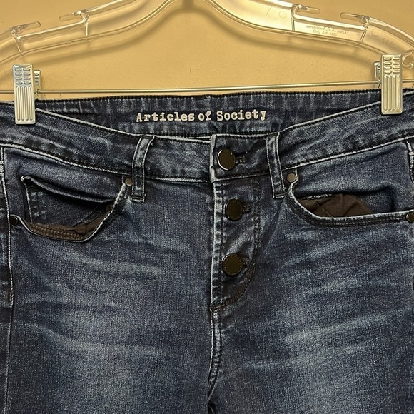 Articles of Society Dark Wash Jeans in Britney Mccloud Size 27 - Picture 5 of 9